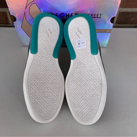 Skechers Womens Double Gloss- Blocked Up Athletic Training Shoes Sneakers US 9 M - Picture 8 of 10